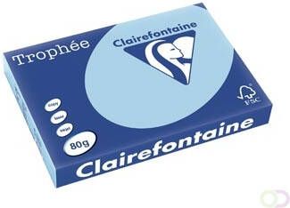 Clairefontaine Trophée Pastel gekleurd papier A3 80 g 500 vel blauw